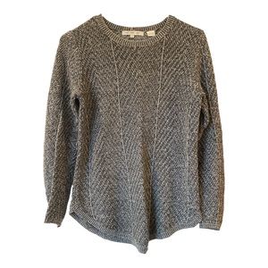 Evereve eight eight eight women’s knit duo-tone cotton sweater size S